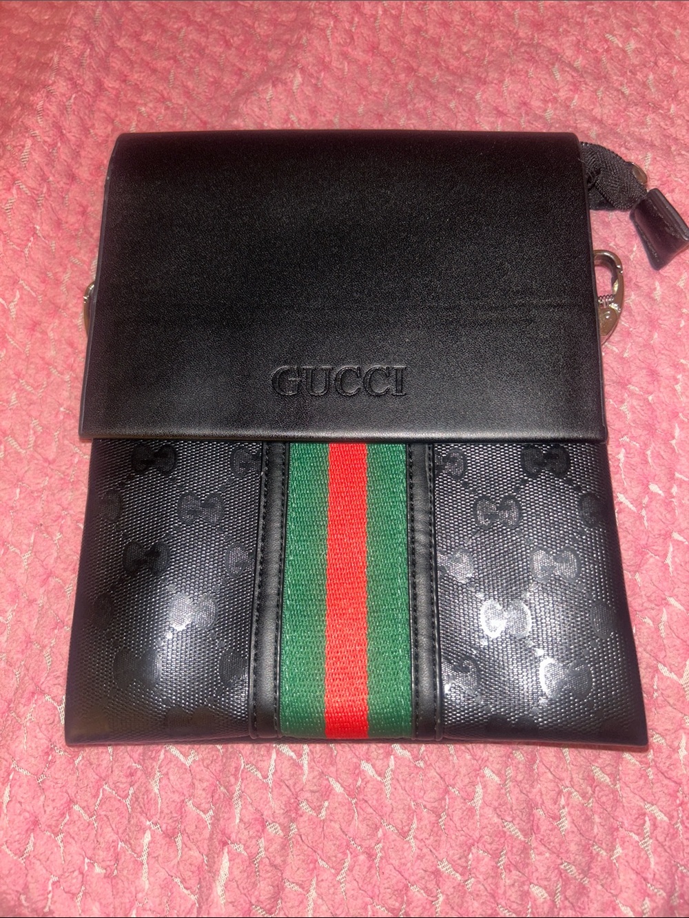 Black men Crossbody bag